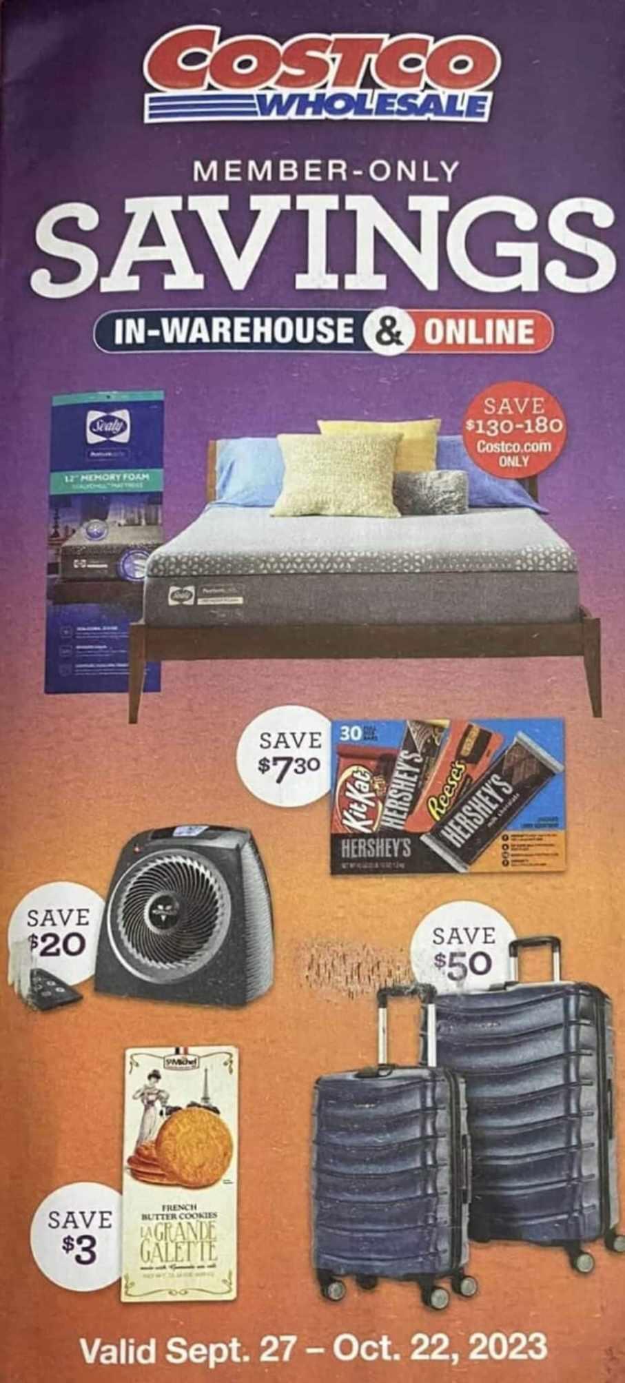Costco October Member-Only Savings 2023 - Page 1