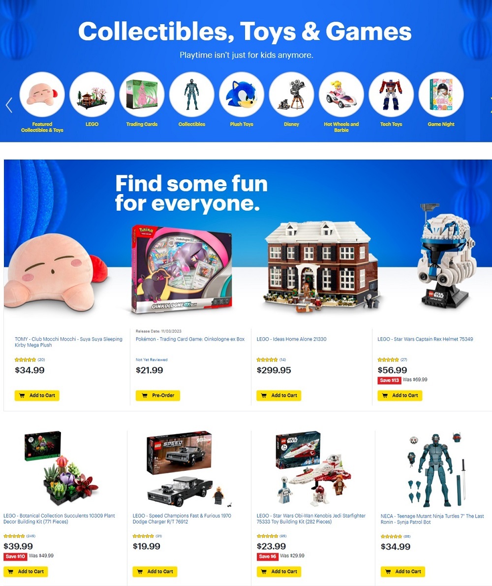 Best Buy Toy Book 2023 - Page 1