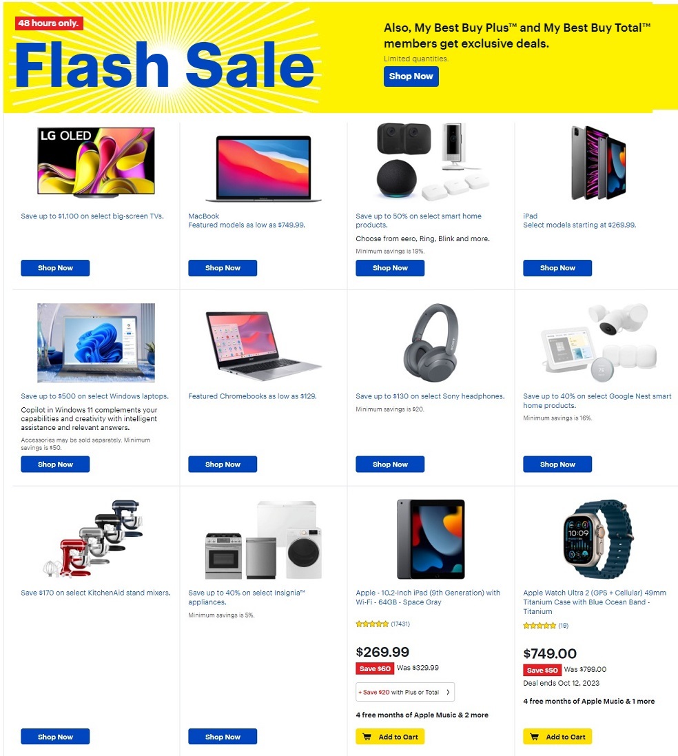 Best Buy 48-Hour Flash Sale - Page 1