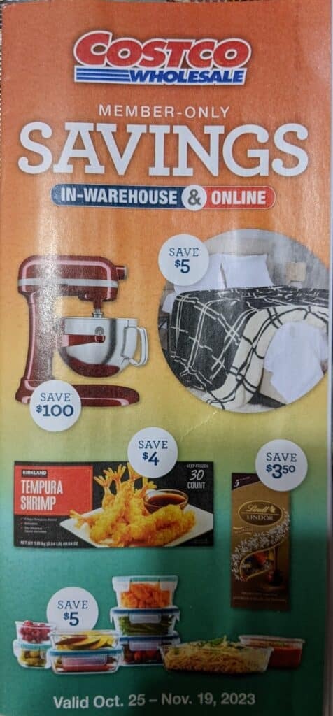 Costco November Member-Only Savings 2023 - Page 1