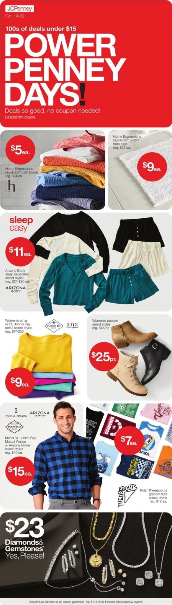 JCPenney Power Penney Days Sale 2023 - Page 1