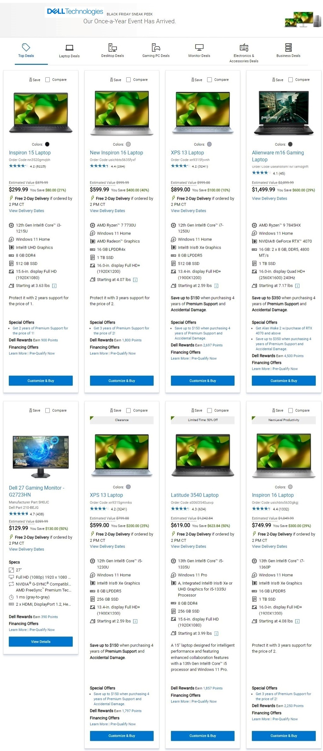 Dell Pre-Black Friday 2023 - Page 1