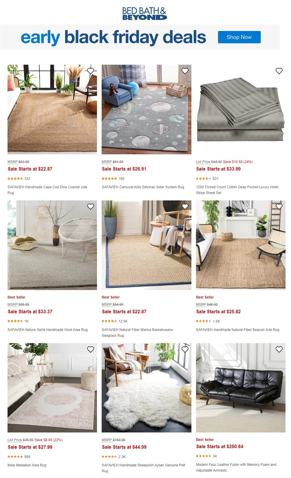 Bed Bath & Beyond Pre-Black Friday 2023 - Page 1