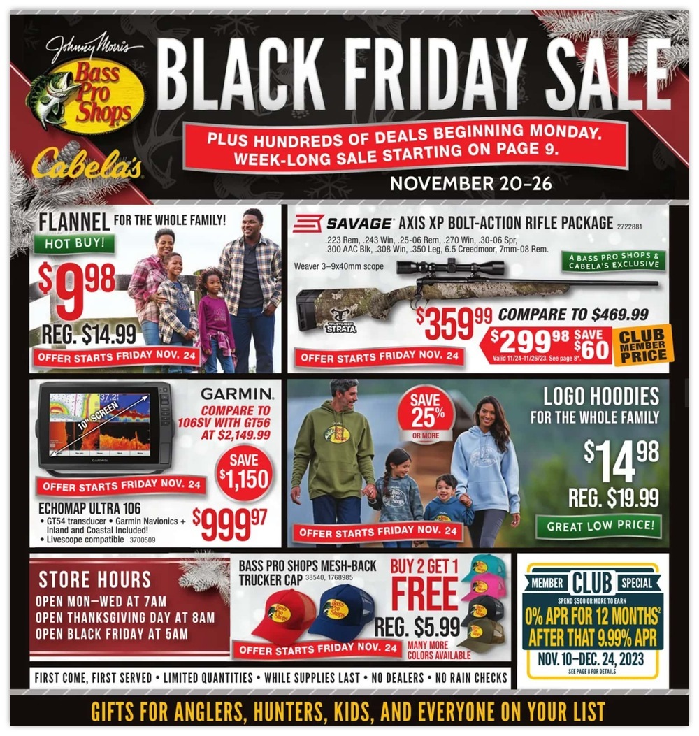 Bass Pro Shops Black Friday 2023 - Page 1