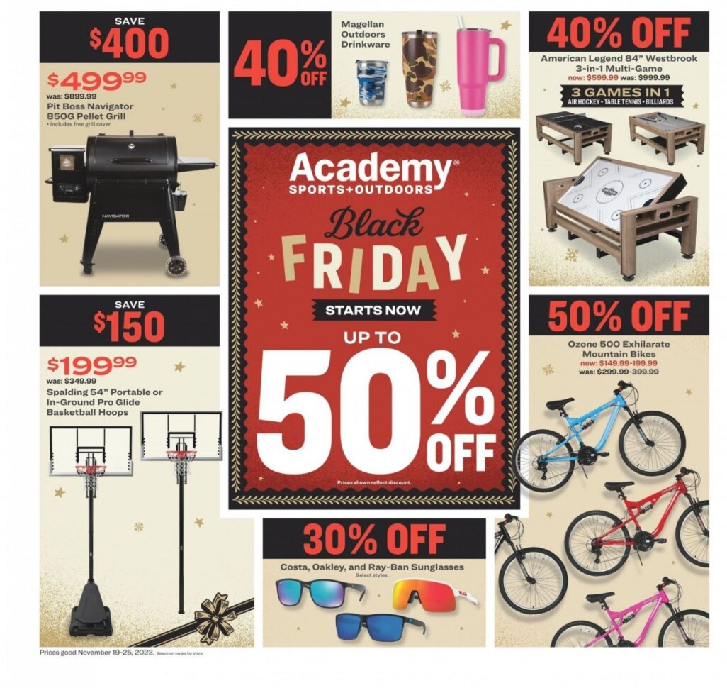 Academy Sports + Outdoors Black Friday 2023 - Page 1
