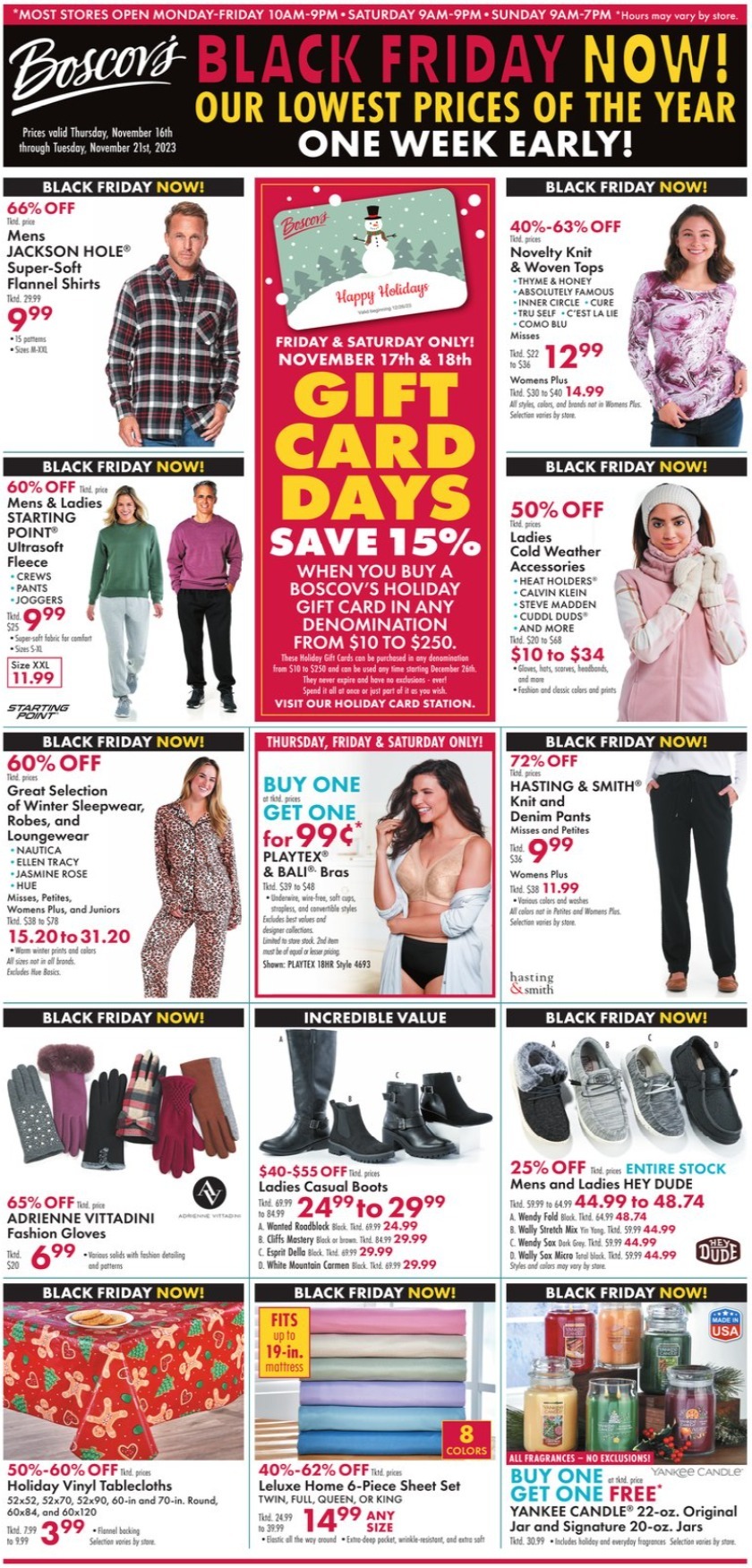 Boscov's Pre-Black Friday 2023 - Page 1