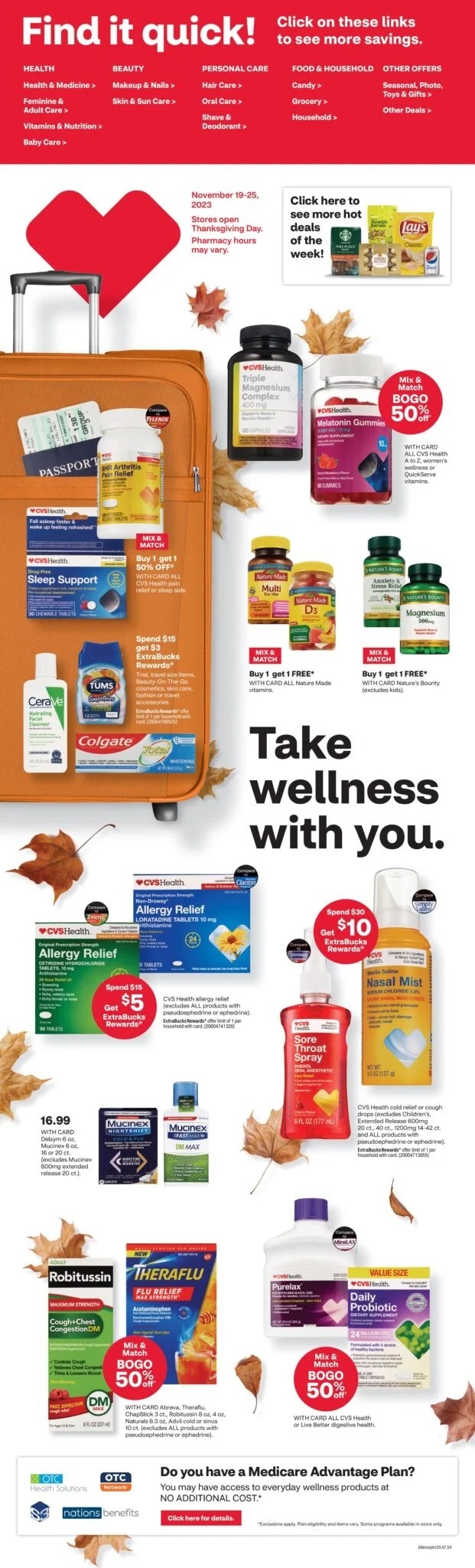 CVS Pharmacy Black Friday 2023 - Page 1