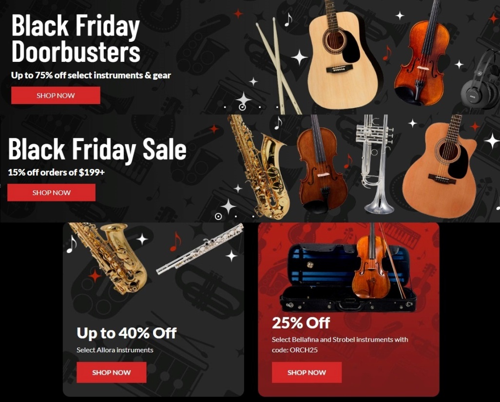 Music & Arts Black Friday 2023 - Page 1