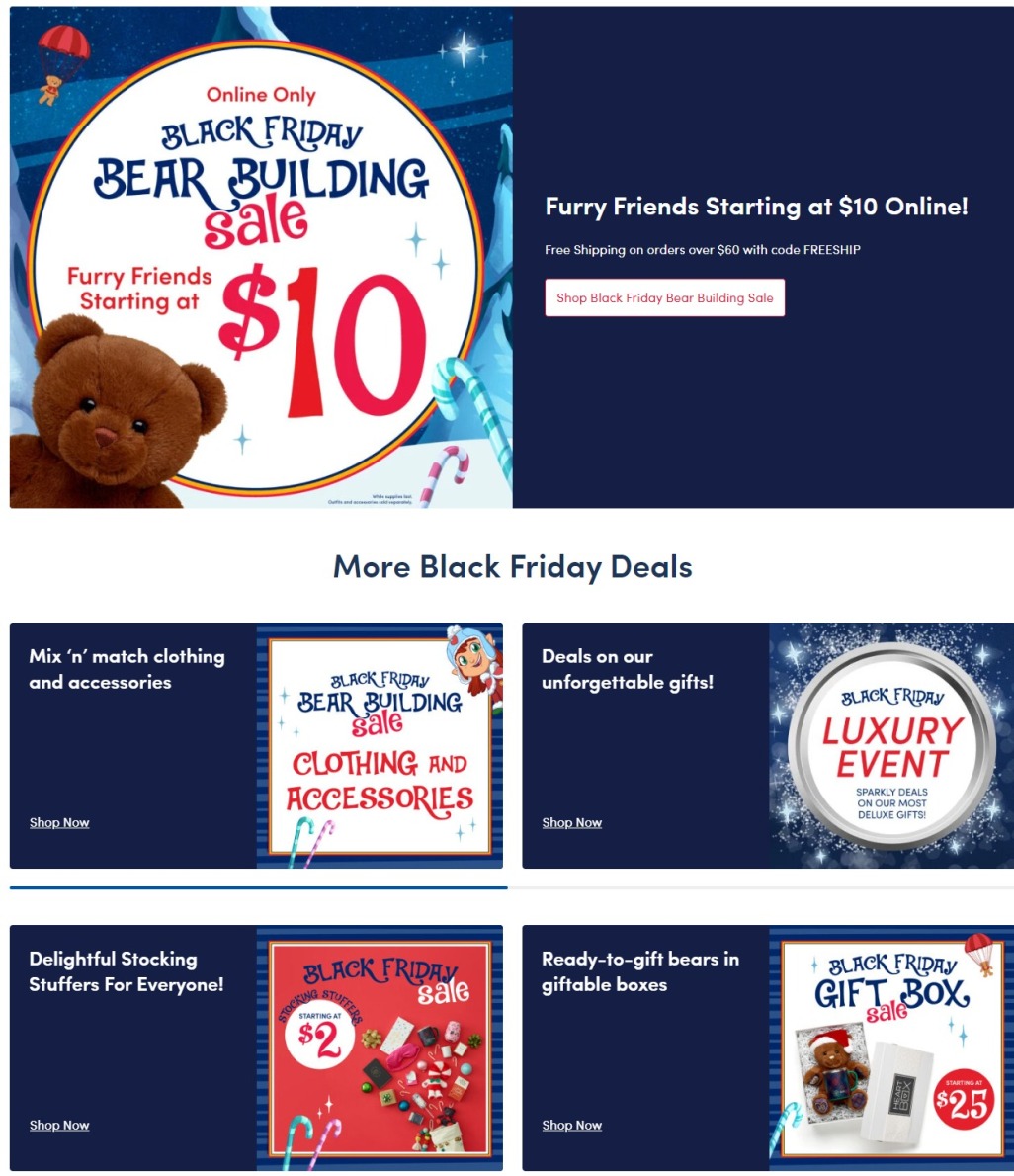 Build-a-Bear Black Friday 2023 - Page 1