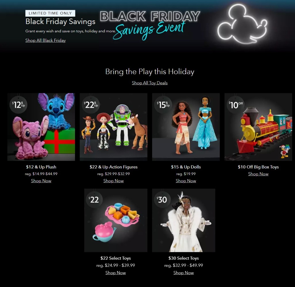 shopDisney Black Friday 2023 - Page 1