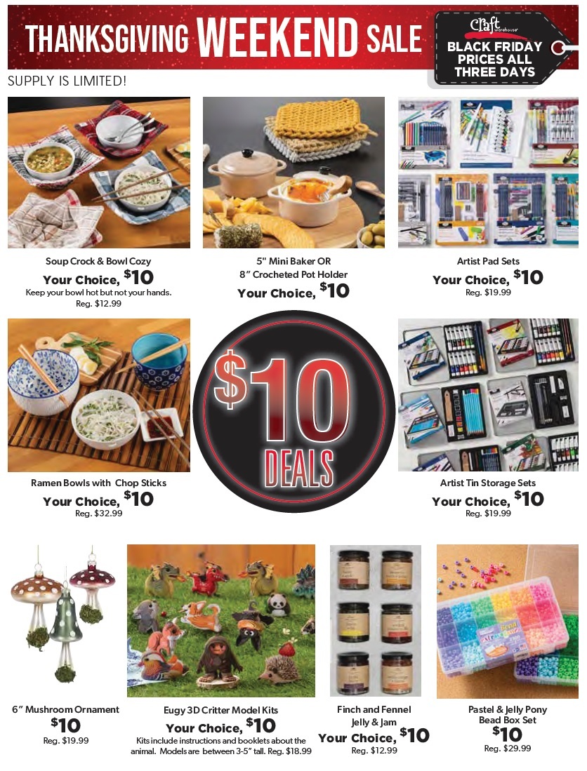 Craft Warehouse Black Friday 2023 - Page 3