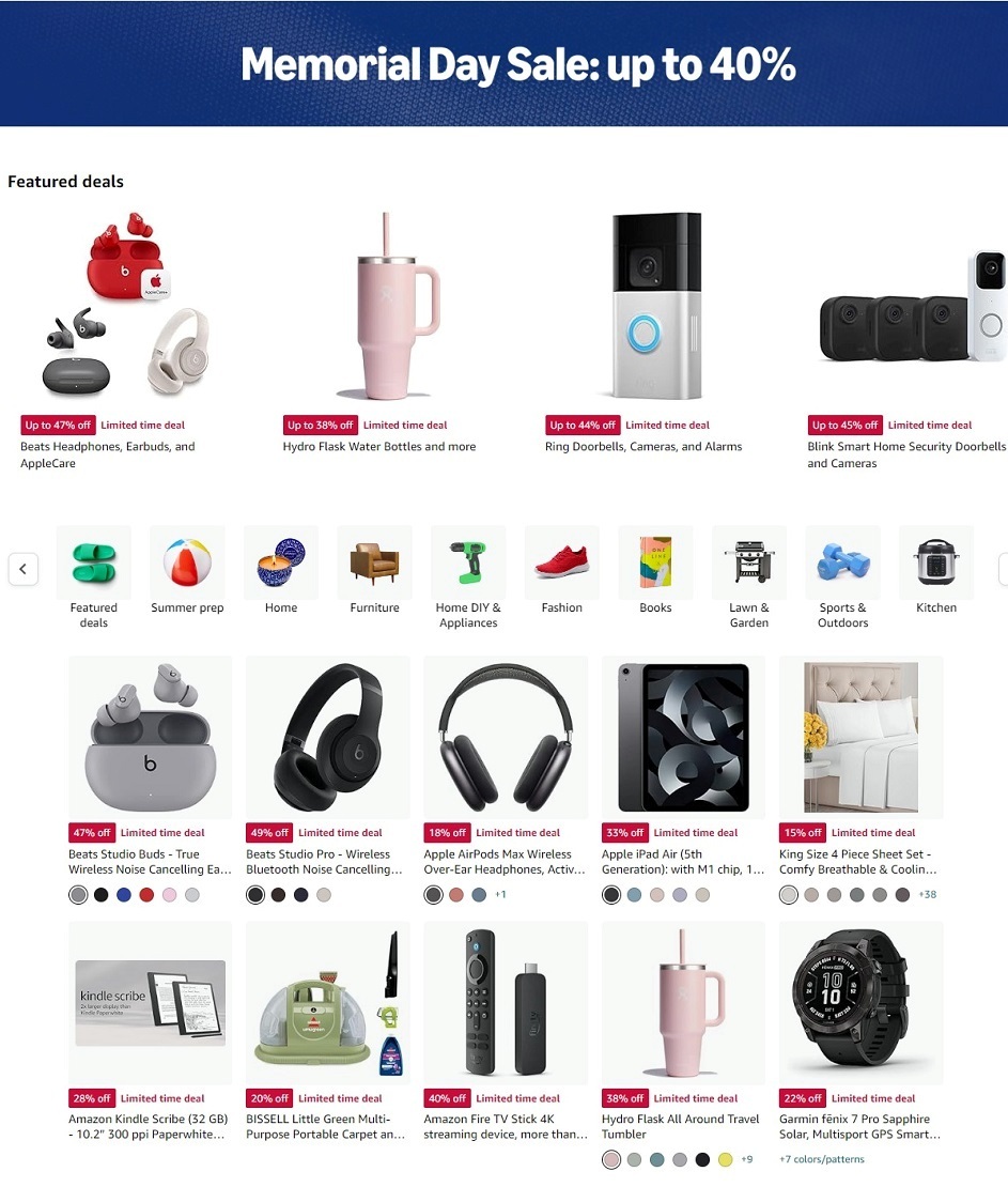 Amazon Memorial Day 2024 - Page 1