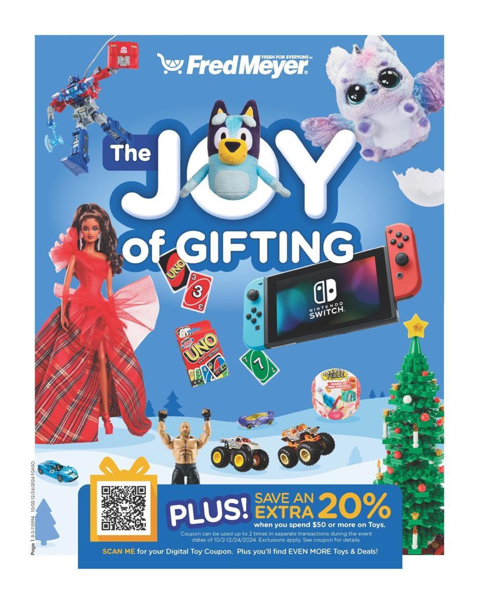 Fred Meyer Toy Book 2024 - Page 1