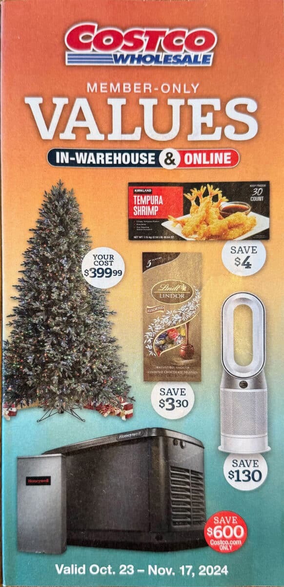 Costco November Member-Only Savings 2024 - Page 1