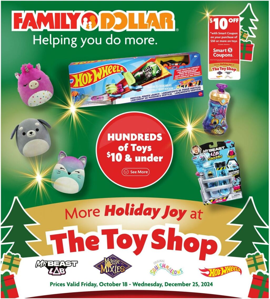 Family Dollar Toy Book 2024 - Page 1
