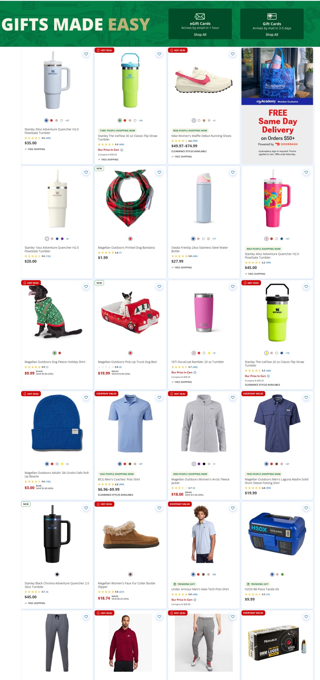 Academy Sports + Outdoors Holiday Gift Guide 2024 - Page 2