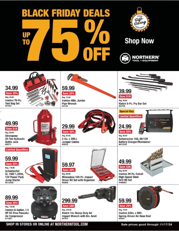 Northern Tool Pre-Black Friday 2024 - Page 2