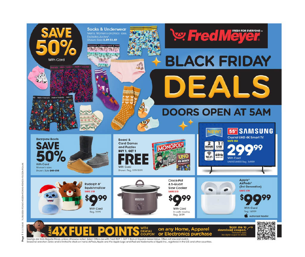 Fred Meyer Black Friday 2024 - Page 1