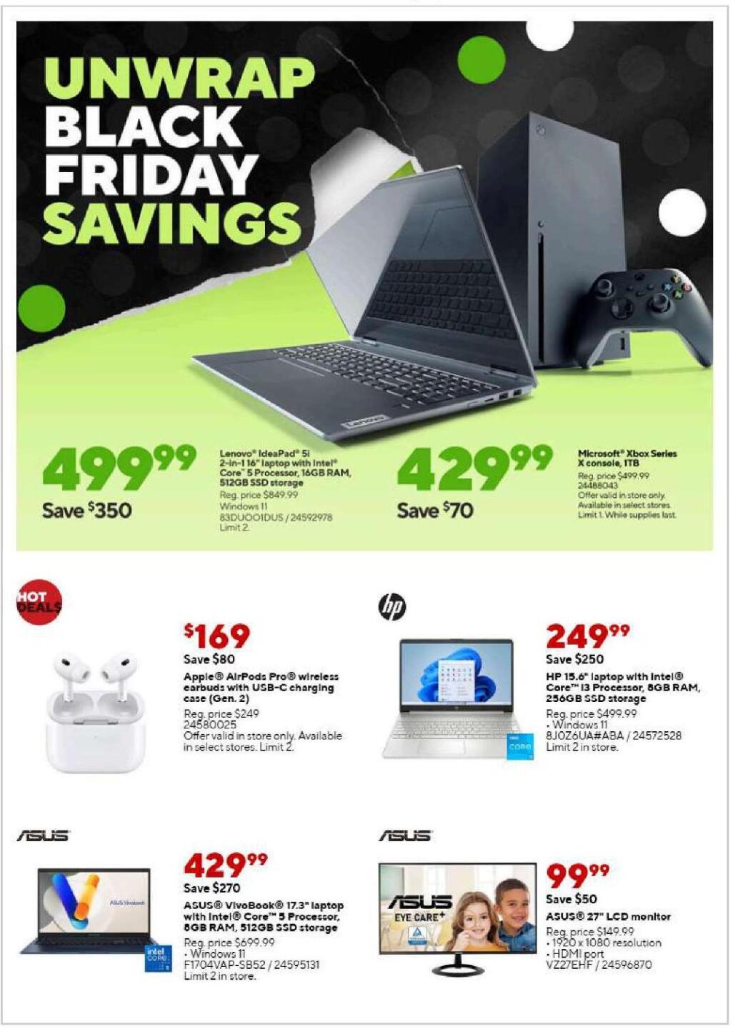 Staples Pre-Black Friday 2024 - Page 1