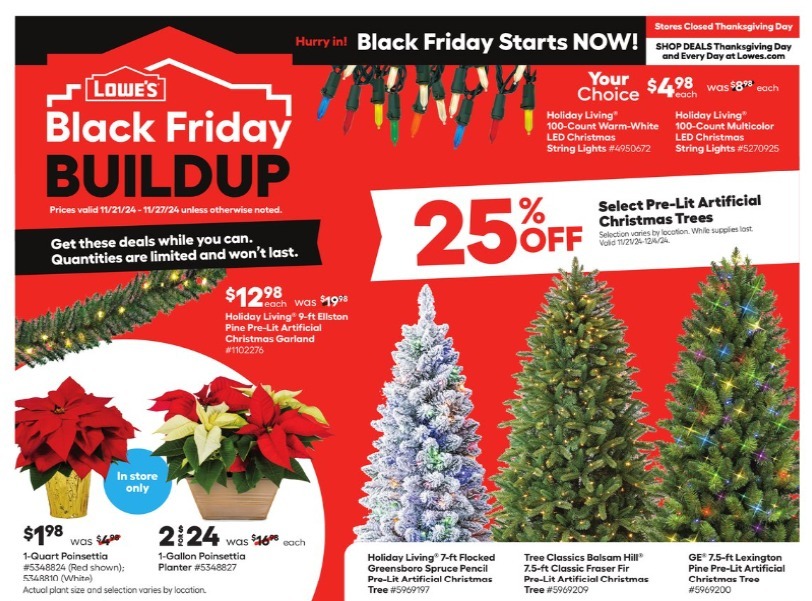 Lowe's Pre-Black Friday 2024 - Page 1