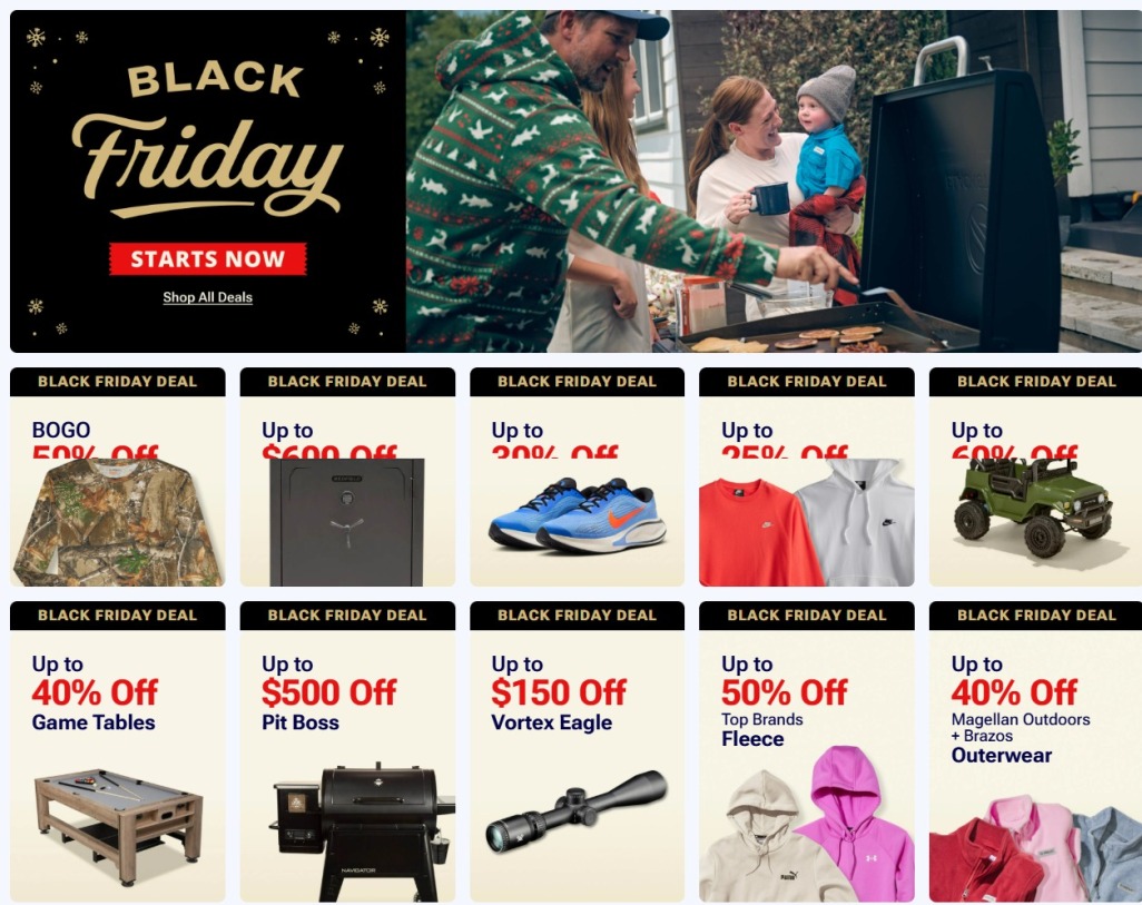 Academy Sports + Outdoors Black Friday 2024 - Page 1