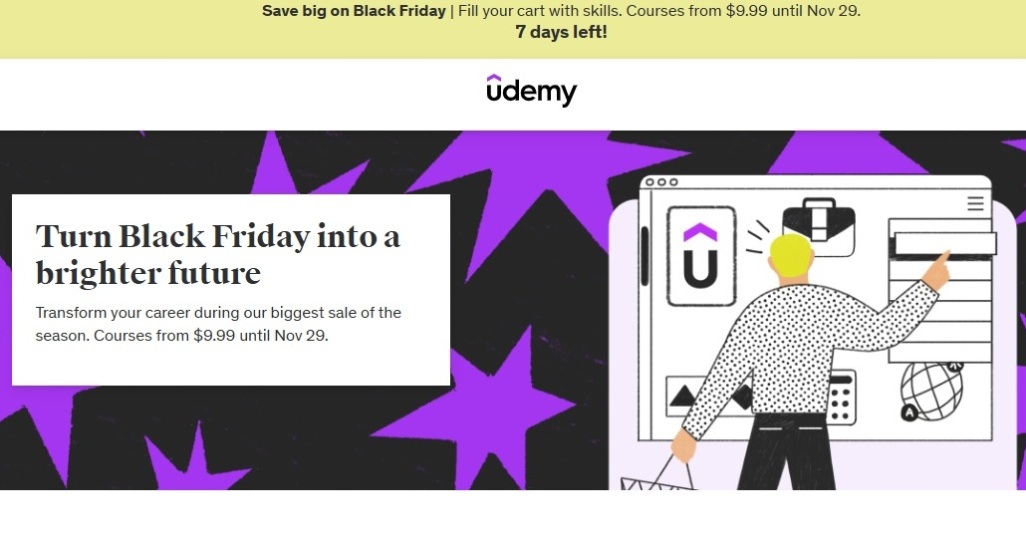 Udemy Black Friday 2024 - Page 1