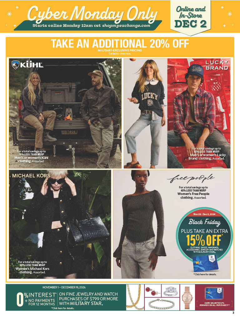 AAFES Cyber Monday 2024 - Page 3