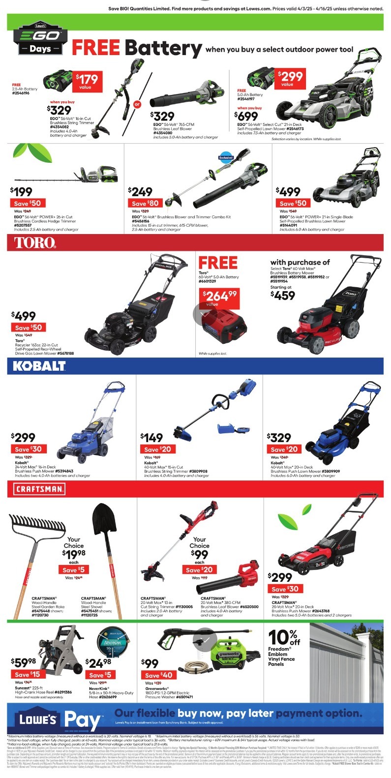 Lowe's SpringFest 2025 - Page 3