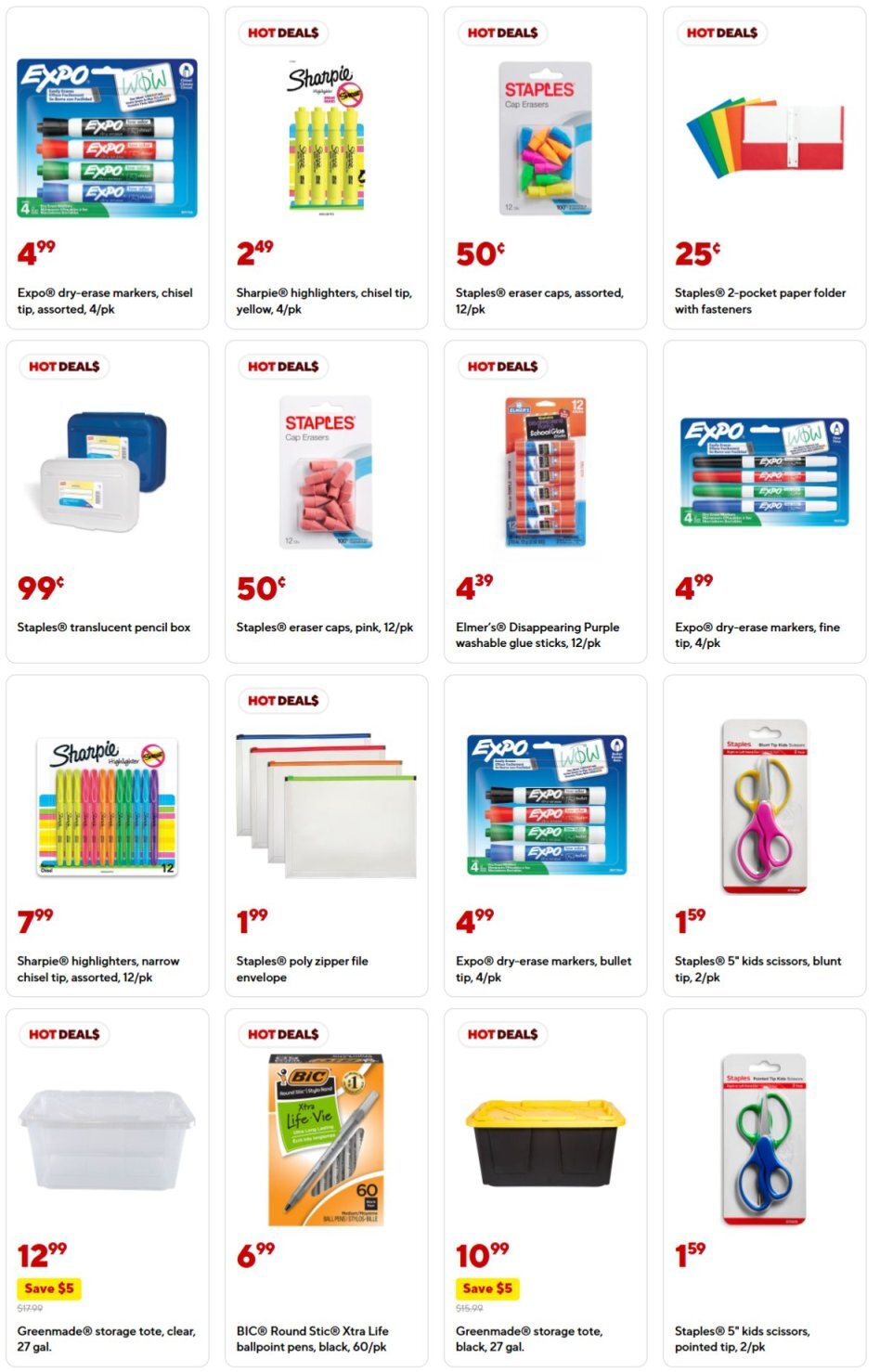 Staples Weekly Ad Aug 24-30 - Page 3