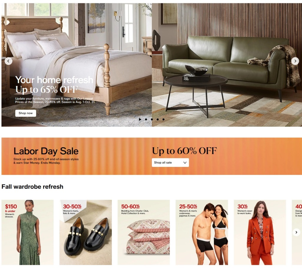 Macy's Labor Day 2025 - Page 1