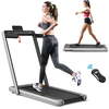 SuperFit 2.25HP 2 in 1 Dual Display Folding Treadmill Jogging Machine