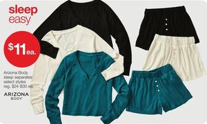 Arizona Body sleep separates for $11 EA