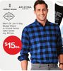 Men's St. John's Bay, Mutual Weave or Arizona flannel for $15 EA