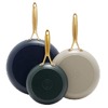 GreenPan Jewel 3-piece Ceramic Non-Stick Skillet Set