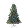Holiday Living 5-ft Bristen Pine Pre-lit Artificial Christmas Tree w/LED Lights