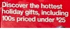 Toys Holiday Gifts Under $25