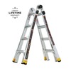 Gorilla Ladders 18 ft. Reach MPXA Aluminum Ladder w/300 lbs. Load Capacity Type IA Duty Rating
