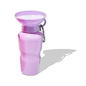 Springer Dog Water Bottle Portable Travel Water Bottle Dispenser