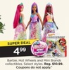 Barble, Hot Wheels and Mii Brands collectibles