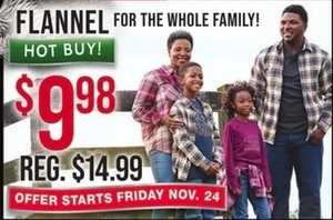 Flannel For The Whole Family