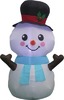 Holiday Living 3.5-ft Lighted Snowman Christmas Inflatable