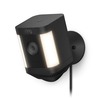 Ring Spotlight Cam Plus, Plug-In Smart Security Video Camera Black