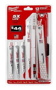 Milwaukee 12-Piece SAWZALL Blade Set