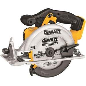 DEWALT 20V Max 6 1/2in Circular Saw with Brake & Magnesium Shoe (Bare Tool)