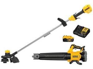 DEWALT 20V MAX XR Cordless String Trimmer & Blower Combo Kit
