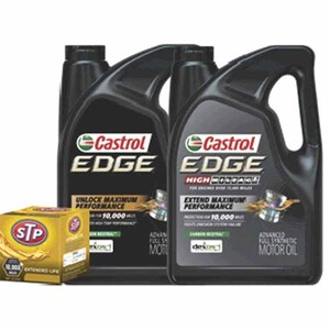 Castrol EDGE Full Synthetic or Full Synthetic High Mileage Motor Oil