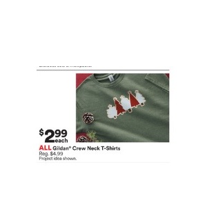 Gildan Crew Neck T Shirts
