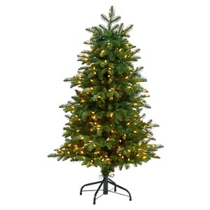 4.ft Pre-Lit Riverside Pina Tree 100 clear lights 220 tips