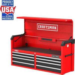 CRAFTSMAN  51.5-in 8-Drawer Steel Tool Chest