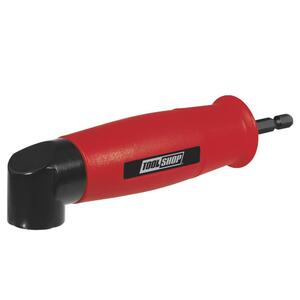 Tool Shop Right Angle Magnetic Bit Holder Drill and Drive Adapter